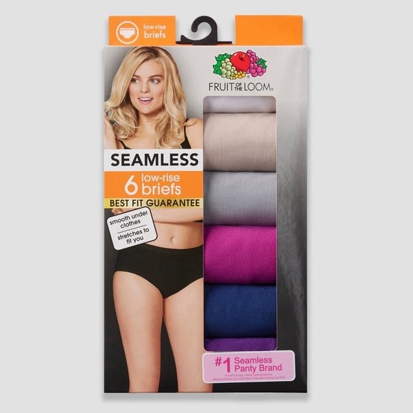 Fruit of the Loom Low Rise Brief 6-Pack Seamless Underwear Small NEW - Picture 1 of 8